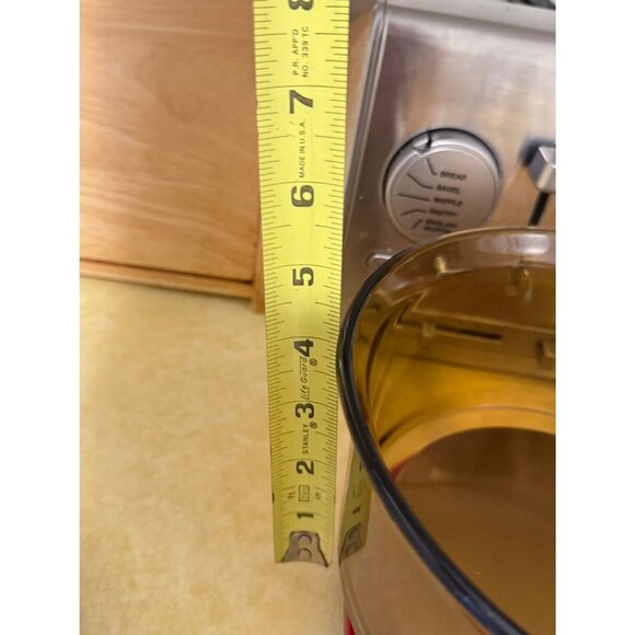 Vintage Anchor Hocking Fire-King Amber Glass Bowl 8.5" in dia. - Picture 7 of 9